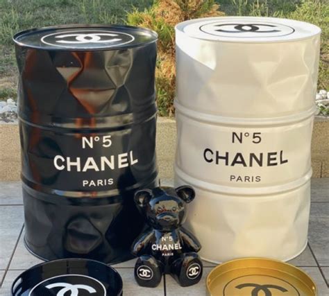 baril chanel certifié|Barils décoration de Luxe : Ajoutez Style chez vous avec .